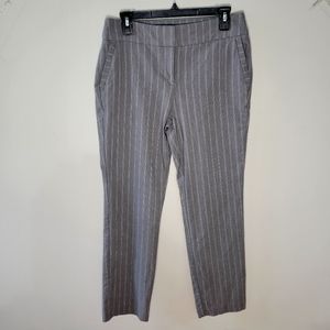 Gray Pinstripe Suit Pants - Worthington